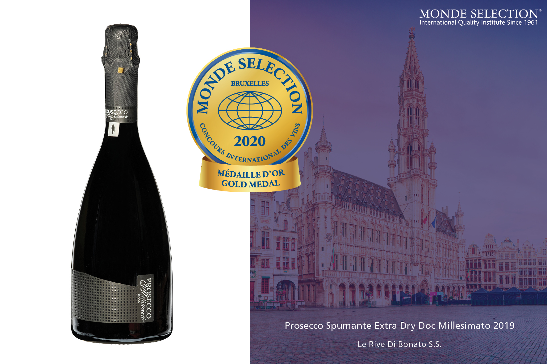 Prosecco Spumante Extra Dry Doc Millesimato 2019-1